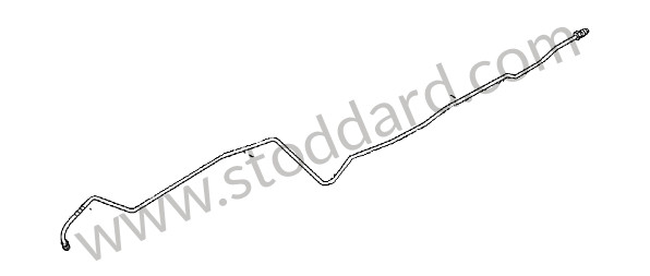 95534313102 - HYDRAULIC LINE for Porsche Cayenne 955 03-06 &bull; 2003 &bull; Cayenne V6 &bull; Automatic Gearbox
