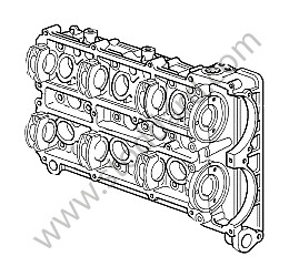 CAMSHAFT HOUSING CYLINDER 1-2-3 (99710590990)