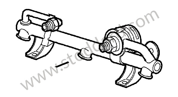 99711030873 - FUEL COLLECTION PIPE for Porsche 997 Turbo 10-13 &bull; 2011 &bull; 997 Gt2 Rs &bull; Coupe &bull; Manual Gearbox, 6 Speed