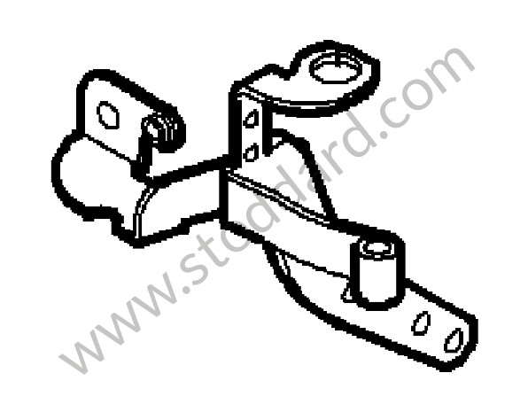 99711102471 - BRACKET for Porsche 997 Turbo 10-13 &bull; 2011 &bull; 997 Gt2 Rs &bull; Coupe &bull; Manual Gearbox, 6 Speed