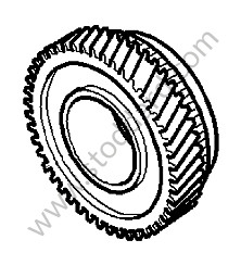 LOOSE GEAR WHEEL 2ND GEAR