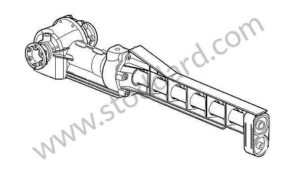 99734902054 - FRONT-AXLE FINAL DRIVE for Porsche 997 09-12 &bull; 2012 &bull; 997 C4 &bull; Coupe &bull; Pdk Gearbox