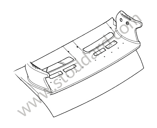 997512227A1 - LID for Porsche 997 Gt3 / Gt3-2 &bull; 2007 &bull; 997 Gt3 Rs 3.6 &bull; Coupe &bull; Manual Gearbox, 6 Speed