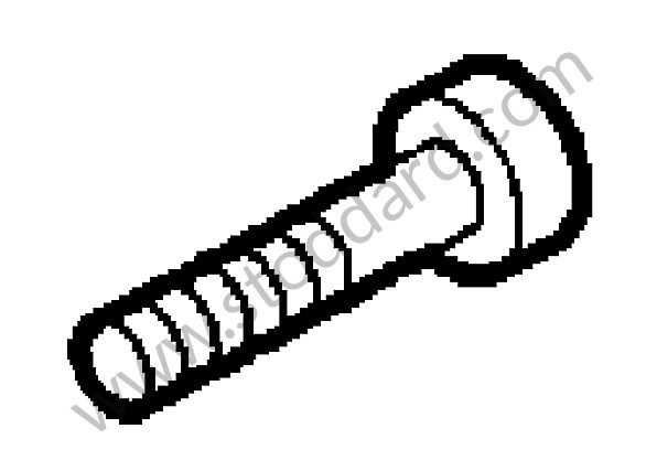 99911903701 - PAN-HEAD SCREW for Porsche 997 Turbo 10-13 &bull; 2010 &bull; 997 Turbo &bull; Coupe &bull; Manual Gearbox, 6 Speed