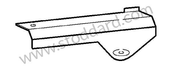 9A131431201 - SUPPORT for Porsche 997 Turbo 10-13 &bull; 2010 &bull; 997 Turbo &bull; Coupe &bull; Manual Gearbox, 6 Speed