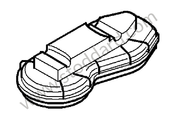 99734196190 - COVER for Porsche 997 Gt3 / Gt3-2 &bull; 2010 &bull; 997 Gt3 Rs 3.8 &bull; Coupe &bull; Manual Gearbox, 6 Speed