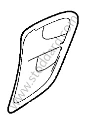AIR INLET LEFT / OPTION: RS VERSION (Option code: I004) (99750436180)
