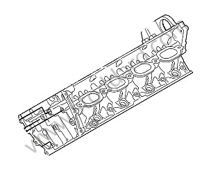 CYLINDER HEAD CYLINDERS 1 TO 4 (94810401506)