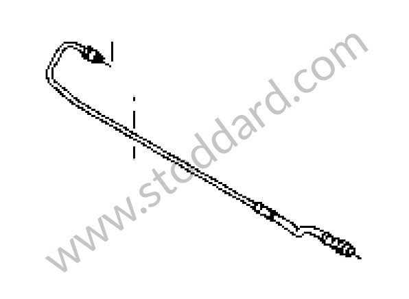 95534311002 - HYDRAULIC LINE for Porsche Cayenne 955 03-06 &bull; 2003 &bull; Cayenne V6 &bull; Automatic Gearbox