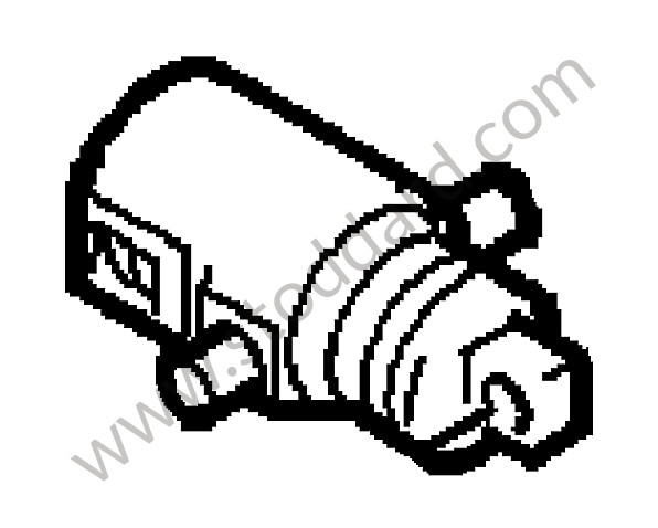 95542308113 - CLUTCH POWER SPRING for Porsche Cayenne 957 07-10 &bull; 2007 &bull; Cayenne V6 &bull; Manual Gearbox, 6 Speed