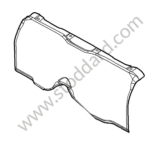 98755103506B10 - LINING for Porsche Boxster 987 09-12 &bull; 2009 &bull; Boxster 2.9 &bull; Cabrio &bull; Pdk Gearbox