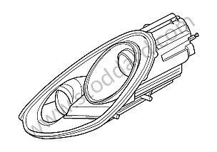 HEADLAMP RIGHT (98763116670)