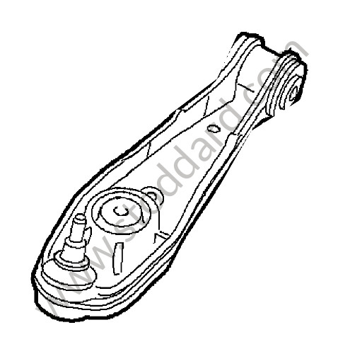 99733104280 - WISHBONE for Porsche 997 Gt3 / Gt3-2 &bull; 2011 &bull; 997 Gt3 Rs 4.0 &bull; Coupe &bull; Manual Gearbox, 6 Speed