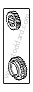 PAIR OF GEAR PINIONS 3RD GEAR Z =  22:29 (M)