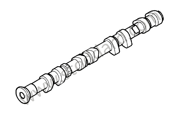 94810524221 - CAMSHAFT for Porsche Cayenne 957 07-10 &bull; 2008 &bull; Turbo E81 &bull; Automatic Gearbox