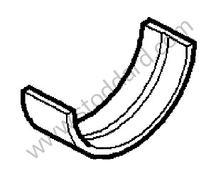 BEARING SHELL VIOLET MARK / LOWER (95510259107)