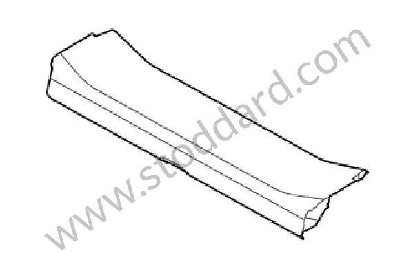 99755103304B10 - LINING for Porsche 997 05-08 &bull; 2006 &bull; 997 C4 &bull; Coupe &bull; Automatic Gearbox