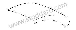 CONVERTIBLE TOP COVERING grey / grey (C17) (99756190104C17)