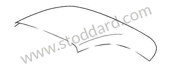 99756190104C17 - CONVERTIBLE TOP COVERING for Porsche 997 Turbo 10-13 &bull; 2010 &bull; 997 Turbo &bull; Cabrio &bull; Manual Gearbox, 6 Speed