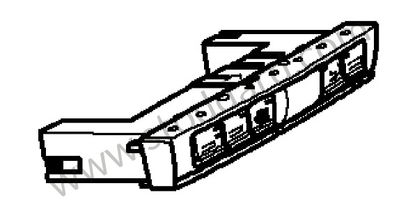 99761355502A05 - COMBINED SWITCH for Porsche 997 09-12 &bull; 2012 &bull; 997 C4S &bull; Targa &bull; Manual Gearbox, 6 Speed