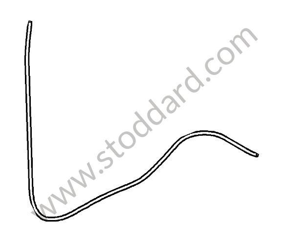 99918144240 - PIPE for Porsche 997 09-12 &bull; 2010 &bull; 997 C4S &bull; Cabrio &bull; Manual Gearbox, 6 Speed