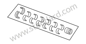 SET OF CRANKSHAFT BEARINGS 