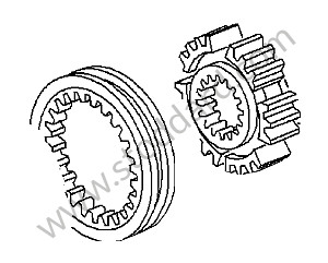 GUIDE SLEEVE 3RD GEAR AND 4TH GEAR