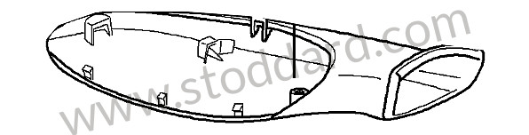 99773199501 - COVER for Porsche 997 09-12 &bull; 2010 &bull; 997 C2S &bull; Coupe &bull; Manual Gearbox, 6 Speed