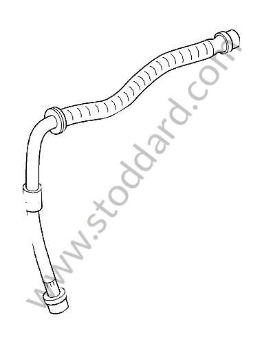 95535513931 - BRAKE HOSE for Porsche Cayenne 957 07-10 &bull; 2009 &bull; Cayenne Gts &bull; Manual Gearbox, 6 Speed