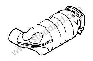 CATALYTIC CONVERTER Part exchange (Send us your old part to receive the new one) / CYLINDER 4-5-6 (997113010AX)