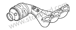 CATALYTIC CONVERTER Part exchange (Send us your old part to receive the new one) / CYLINDER 1-2-3