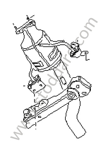 955113023BX - CATALYTIC CONVERTER for Porsche Cayenne 955 03-06 &bull; 2003 &bull; Cayenne Turbo &bull; Automatic Gearbox