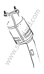 CATALYTIC CONVERTER Part exchange (Send us your old part to receive the new one) / LEFT (955113023EX)