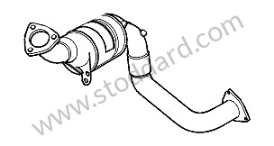 EXHAUST PIPE Part exchange (Send us your old part to receive the new one) / CYLINDER 4-5-6 (955113034AX)