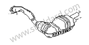CATALYTIC CONVERTER Part exchange (Send us your old part to receive the new one) / LEFT / OPTION: FACTORY SPORTS EXHAUST, SOUND (Option code: IXLF)