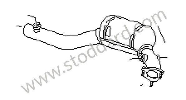 996113021BX - CATALYTIC CONVERTER for Porsche 996 &bull; 2000 &bull; 996 Carrera 2 &bull; Coupe &bull; Automatic Gearbox