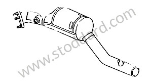 CATALYTIC CONVERTER CYL. 4 - 6 Part exchange (Send us your old part to receive the new one) / RIGHT
