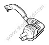 MAIN EXHAUST MUFFLER  RIGHT CYL. 1 - 3