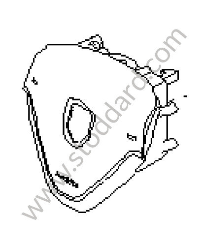 99780308926D14 - AIRBAG UNIT for Porsche Boxster 987 05-08 &bull; 2007 &bull; Boxster S 3.4 &bull; Cabrio &bull; Automatic Gearbox