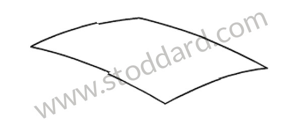 99756108503A21 - INNER LINING for Porsche 997 05-08 &bull; 2005 &bull; 997 C2S &bull; Cabrio &bull; Automatic Gearbox
