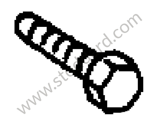 9990740070A - HEXAGON-HEAD BOLT for Porsche 356B T6 &bull; 1963 &bull; 2000 Carrera Gt (587/2) &bull; Coupe Reutter B T6 &bull; Manual Gearbox, 4 Speed