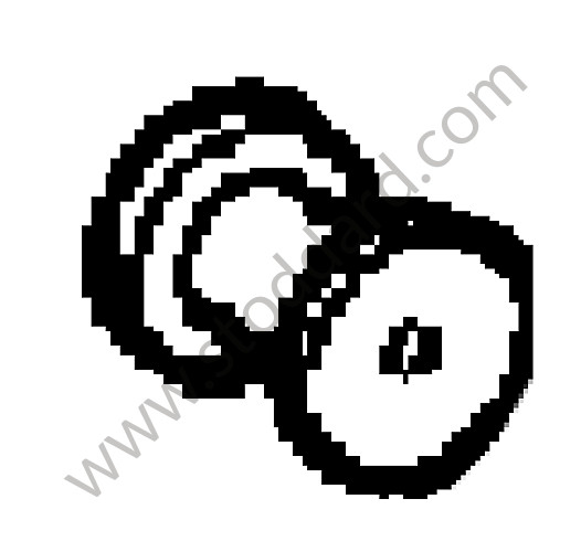 PCG90155225 - LIGHT GUIDE for Porsche 911 65-69 &bull; 1965 &bull; 2.0L &bull; Coupe &bull; Manual Gearbox, 5 Speed
