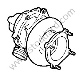 TURBOCHARGER CYL. 1 - 3 Part exchange (Send us your old part to receive the new one) / CYLINDER 1-2-3 (997123013EX)