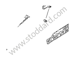 BRACKET REAR LEFT (98750117701GRV)