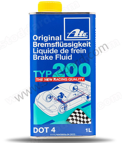 SIC04320200 - Ate Super Performance Dot4 Brake Fluid. 1 Liter Boiling Points: 536f Dry / 388f Wet for Porsche 
