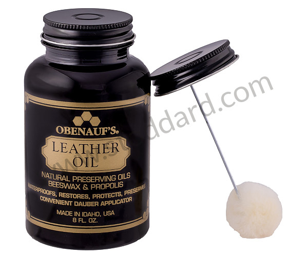 SIC1003 - Obenauf's Leather Oil, 8-Ounce Bottle with Applicator for Porsche 