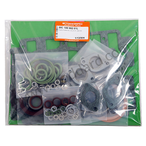 SIC10090201L - Engine Gasket Set, 2.0L 911T, 1968-'69 for Porsche 911 65-69 &bull; 1969 &bull; 2.0T &bull; Coupe &bull; Manual Gearbox, 5 Speed