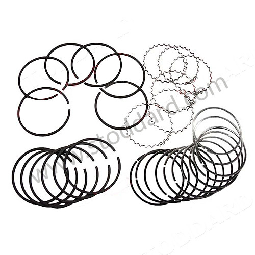 SIC10318550S - Deves Piston Ring Set, 2.0 Liter 911s 80mm-1.50, 1.50, 4.00. 1967-1968 for Porsche 