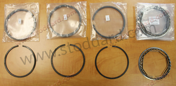 SIC10318600 - Deves 1860 Std Piston Ring Set For 1600 Big Bore Pistons, 85.0 Bore. for Porsche 