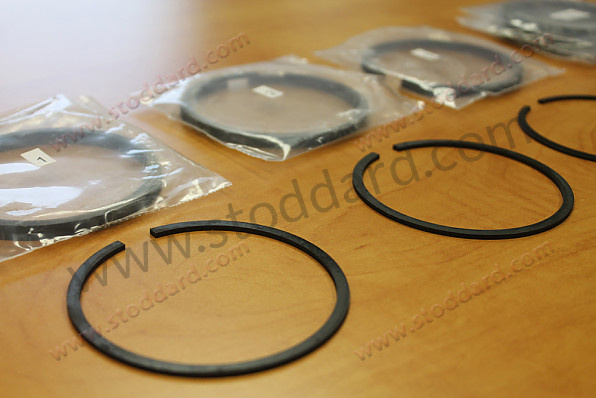 SIC10318600020 - Deves 1860 020 Piston Rings Set For 1600 Big Bore Pistons, 85.50 Bore. for Porsche 